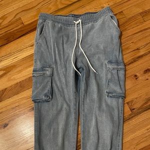 Wild fable denim cargo joggers, never worn!